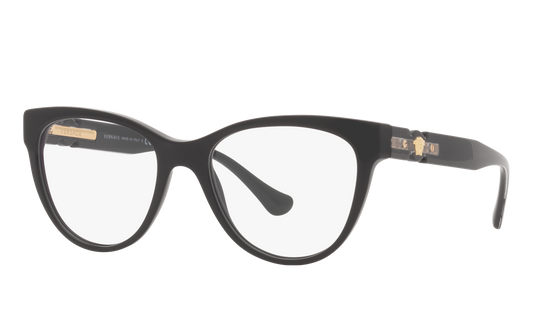 Versace 0VE3304-BLACK-GB1-53 53
