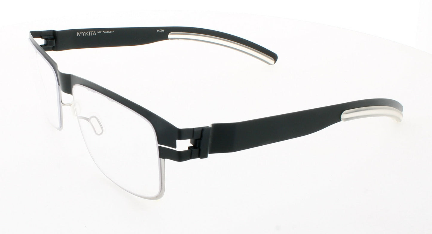 Mykita NO1-AUGUST-SILVER-FOREST-GRN 0mm