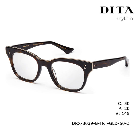 Dita DRX-3039-B-TRT-GLD-50-Z 50mm
