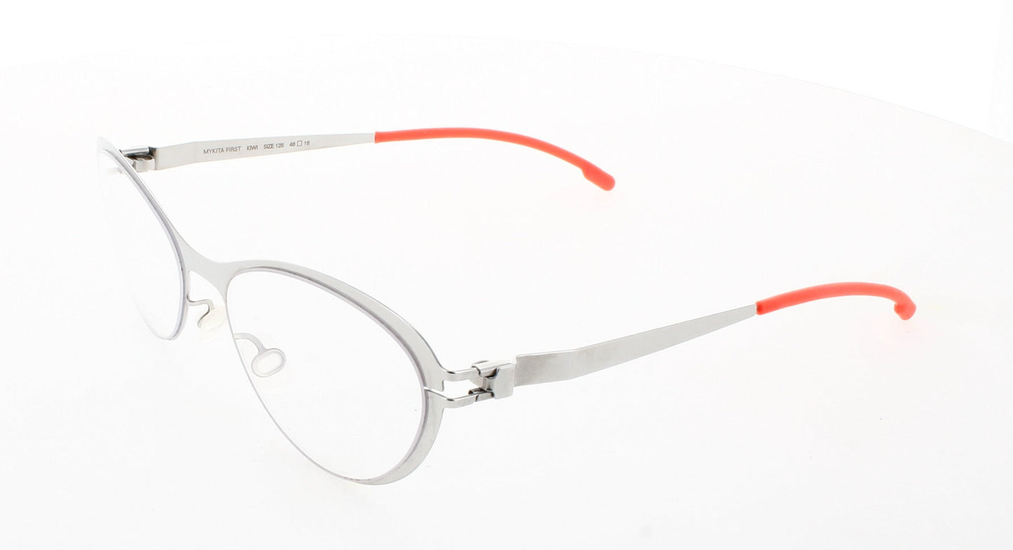 Mykita NO1-KIWI-SHINNY-SILVER 0mm