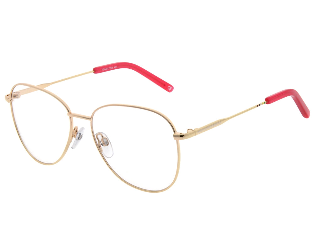 Benetton BEO3072 401 ROSE GOLD 54