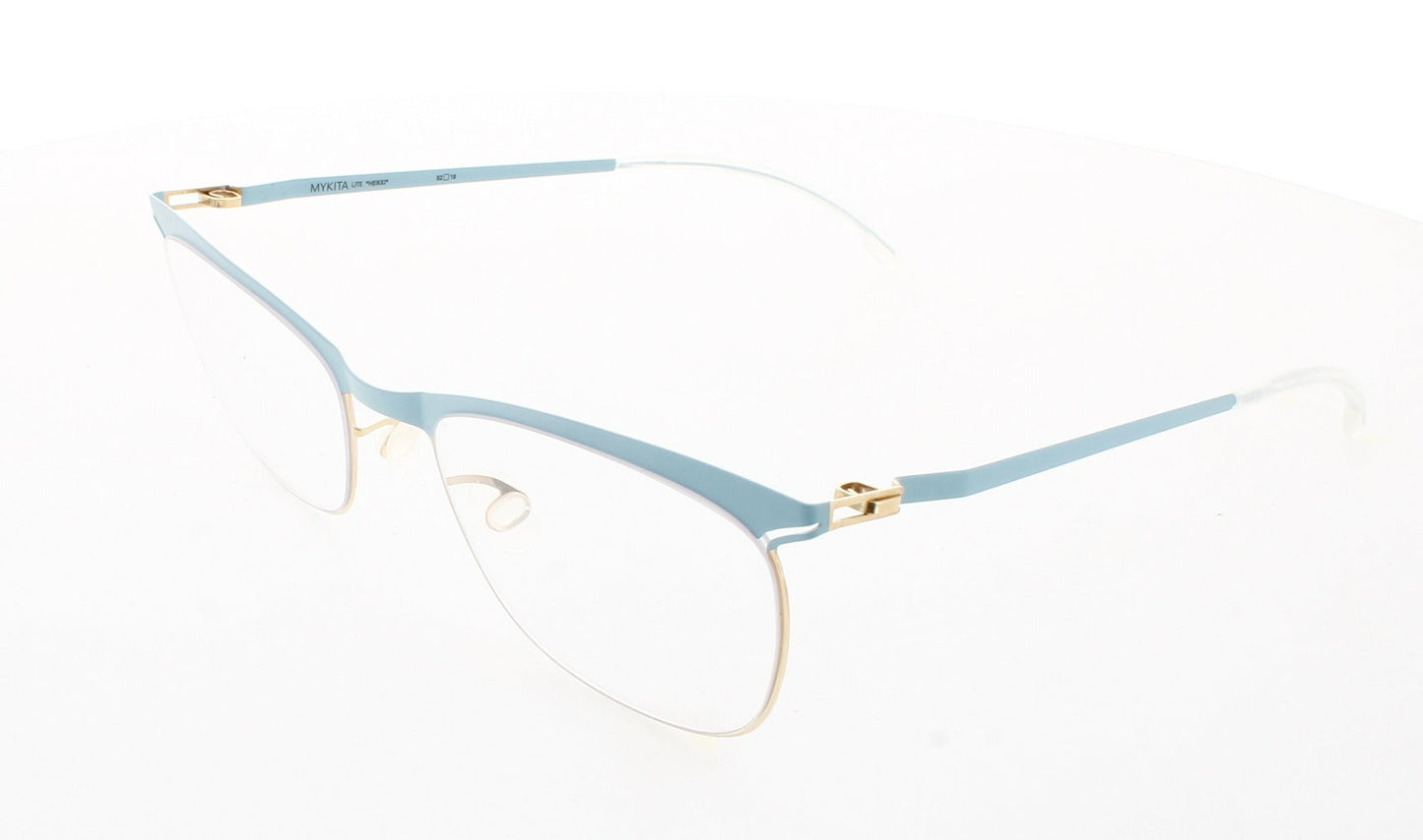 Mykita LITE-HEIKKI-GOLD-PALEBLUE 0mm