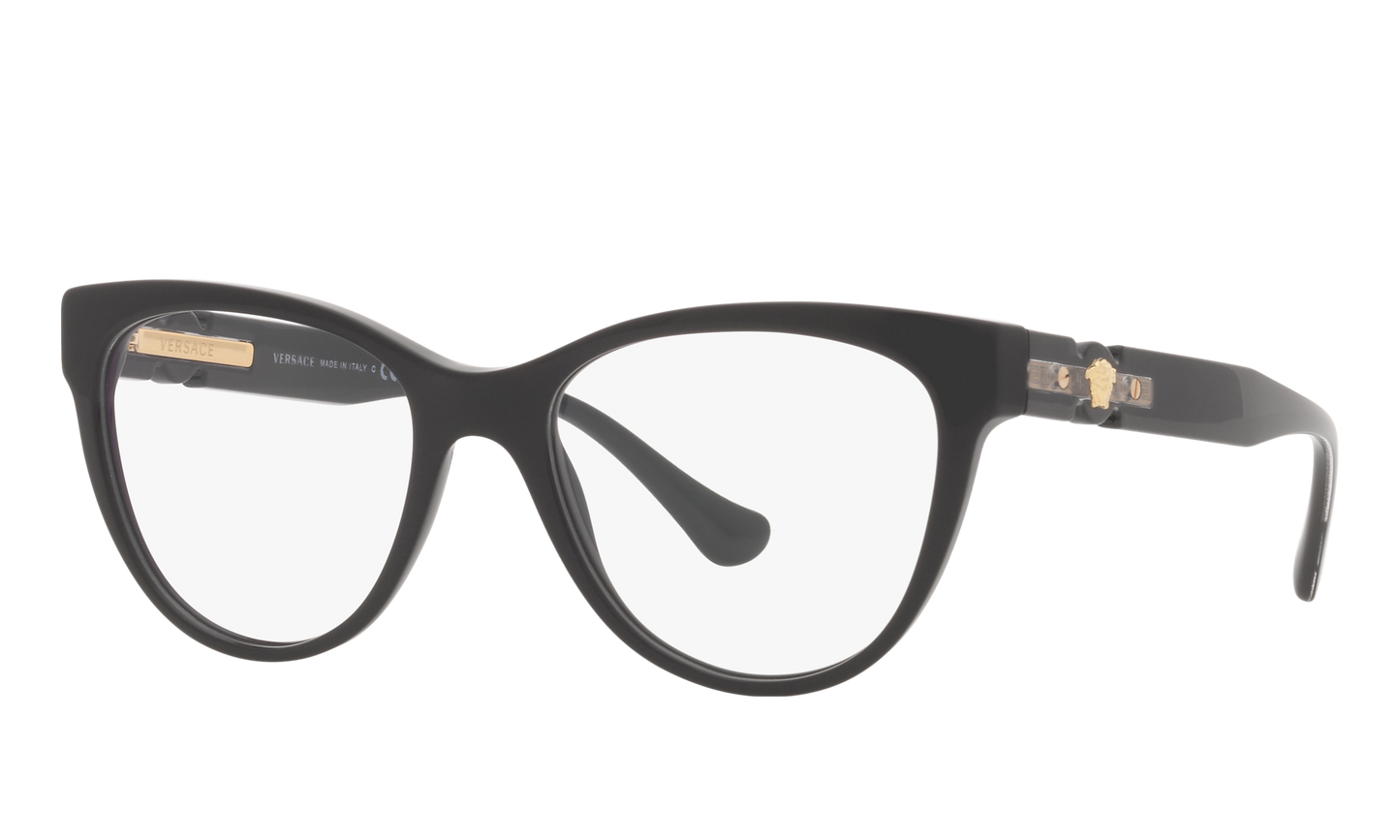Versace 0VE3304-BLACK-GB1-53 53