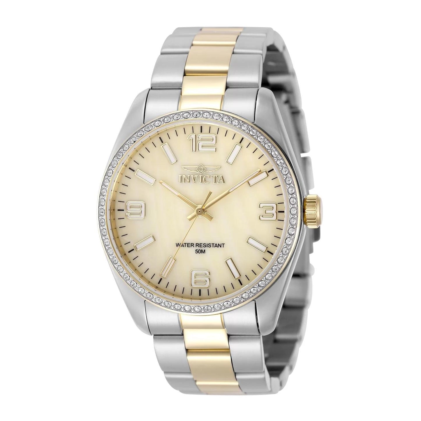 Invicta Women's 50135 Specialty Quartz PC21 Gold Dial Watch