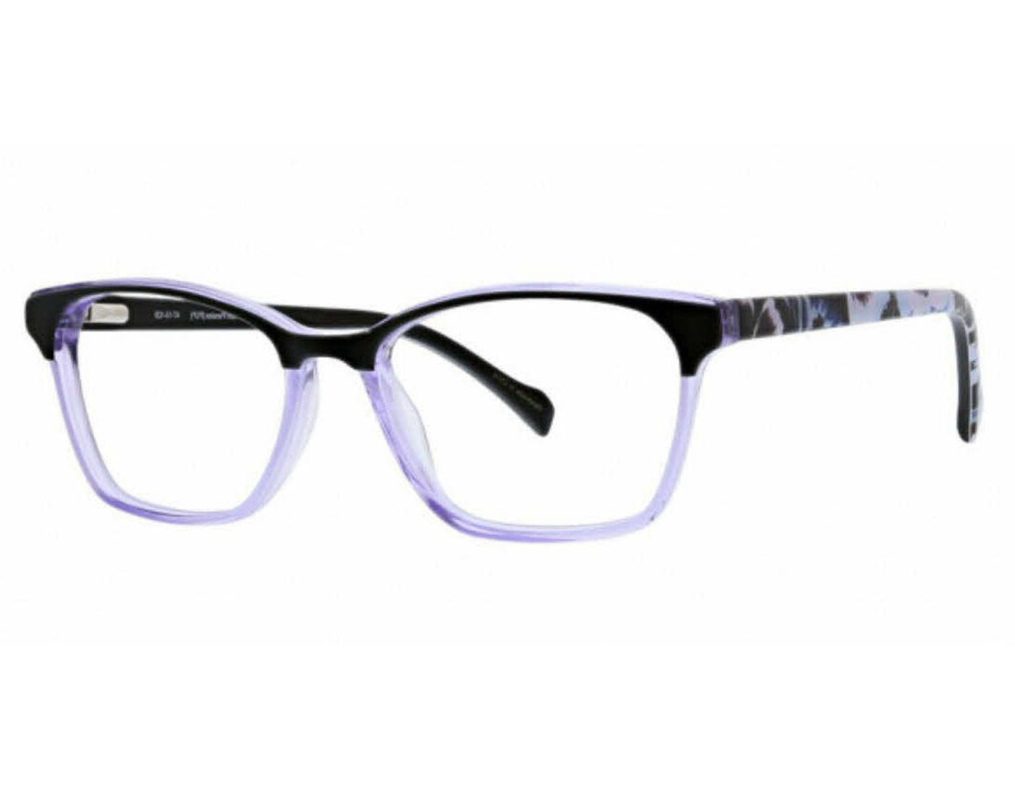 Vera Bradley Dylan Plum Pansies 4715 47mm