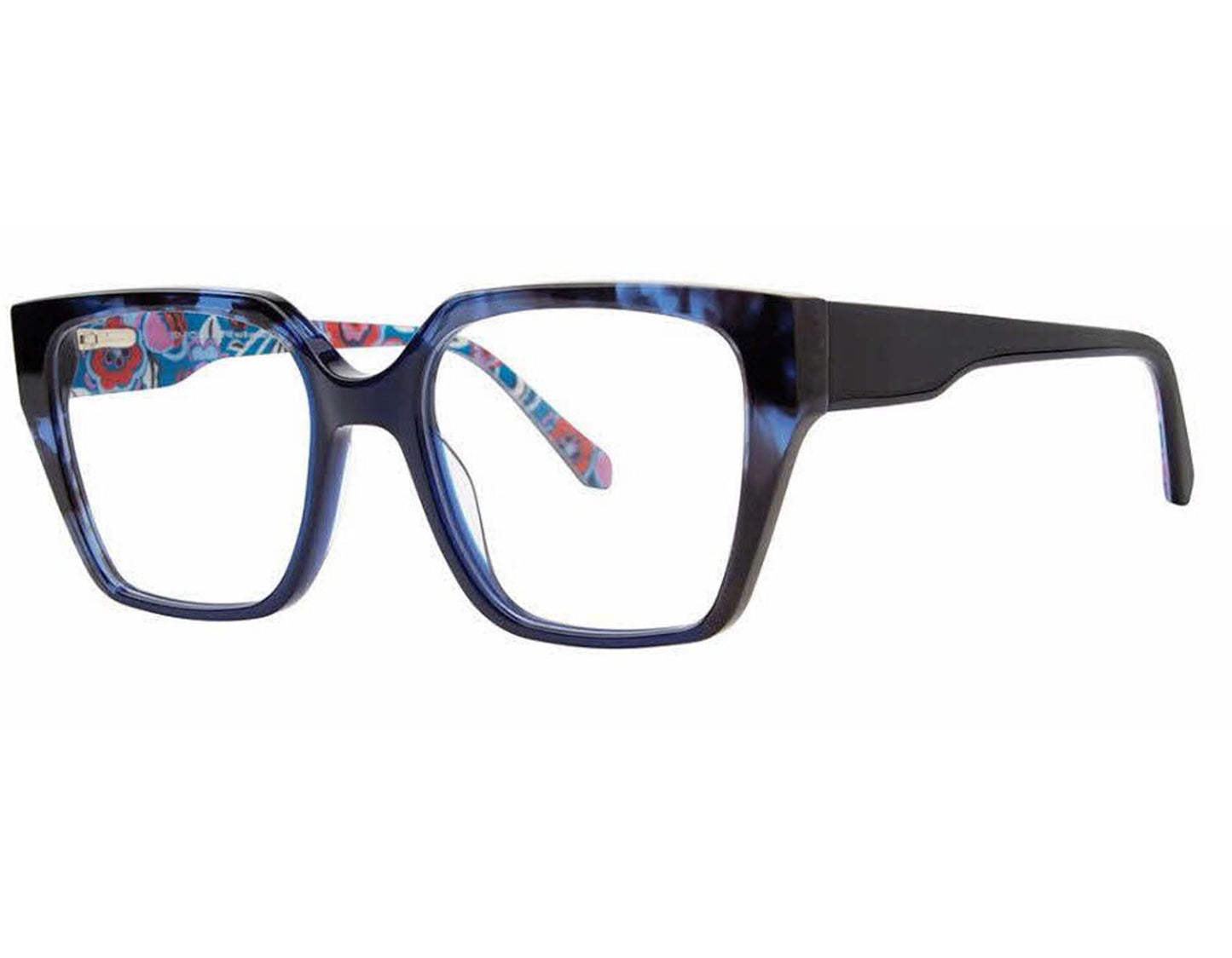 Vera Bradley GARDINER BUBBLY FLOWERS BLUE 52mm