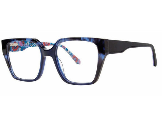 Vera Bradley GARDINER BUBBLY FLOWERS BLUE 52mm